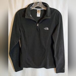 The North Face Black 1/4 Zip Fleece